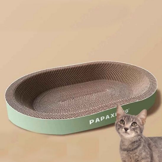 Griffoir carton chat oval