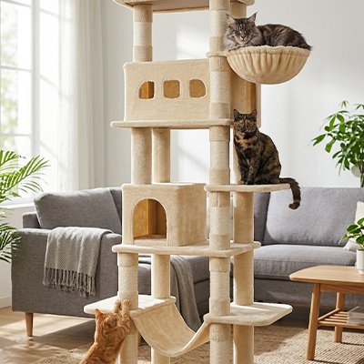 Arbre à Chat multi-chat