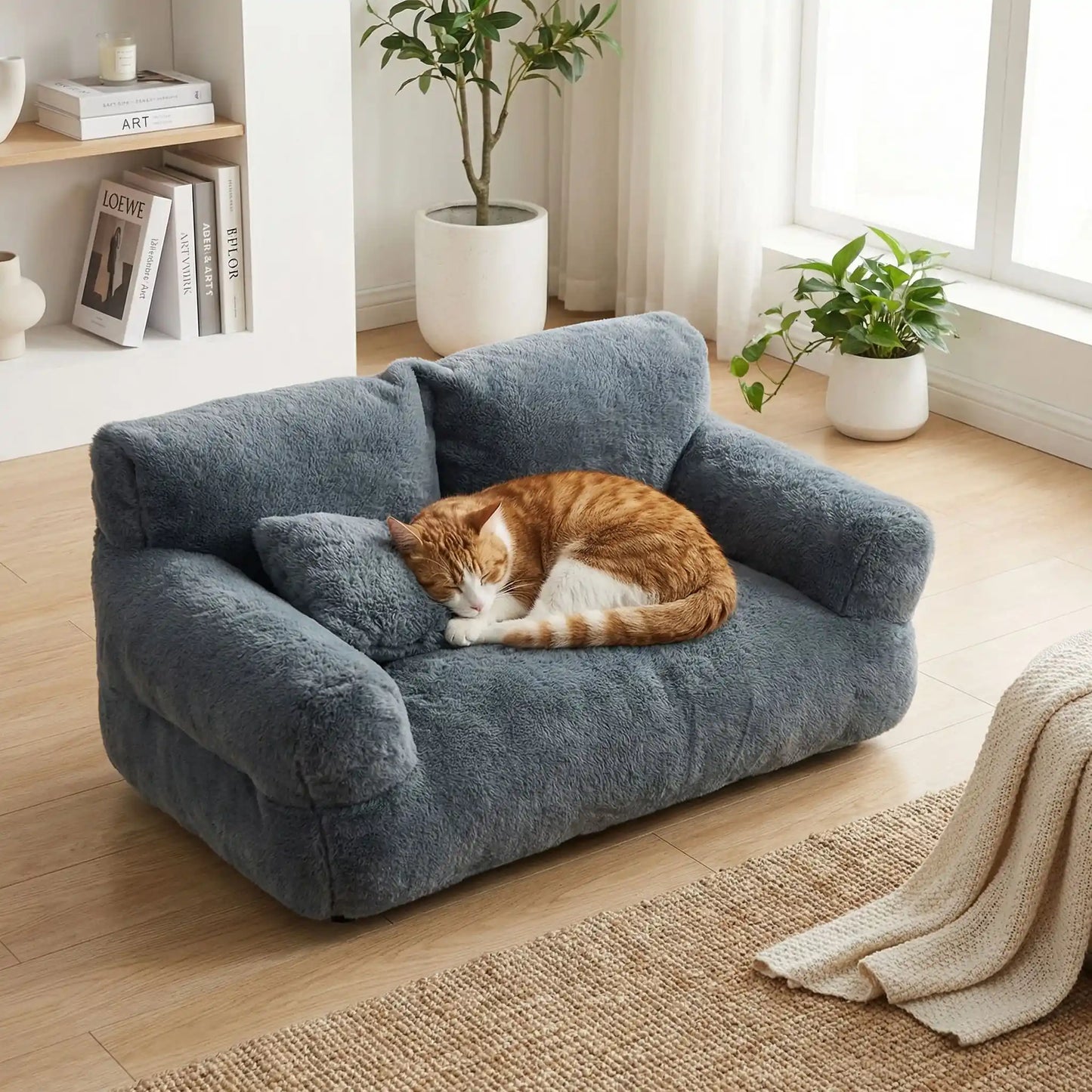 Canapé chat gris foncé | ConfoCanap™