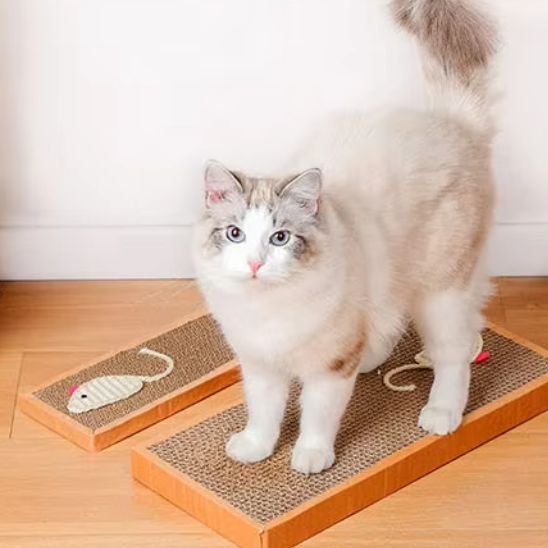 Griffoir en carton pour chat | Design Souris