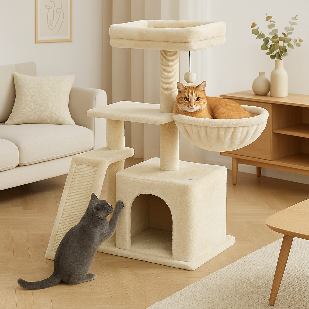 Arbre A Chat beige