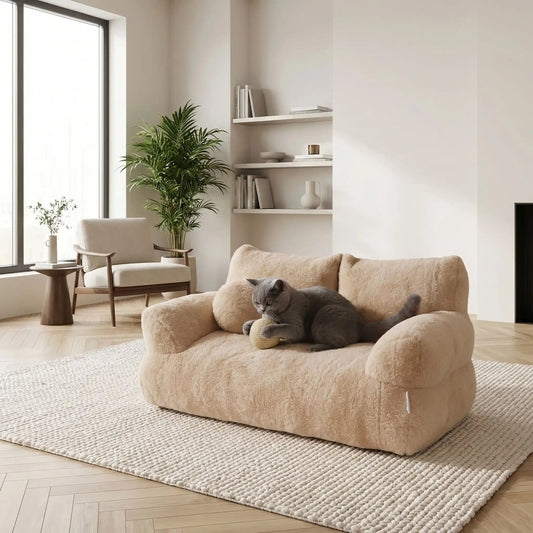 Canapé chat Beige | ConfoCanap™