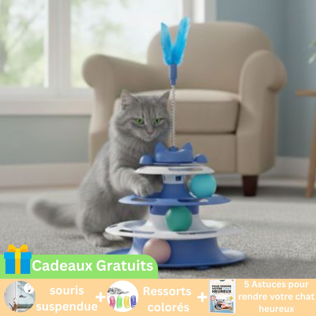 Tour à Balle Pour Chat | Instinct360™