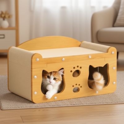 Griffoir Chat Protection Sisal petite niche