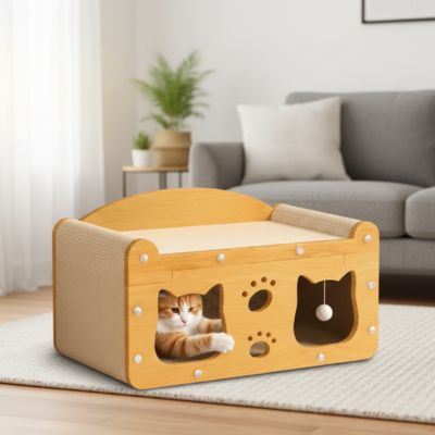 Griffoir Chat Protection Sisal amusant