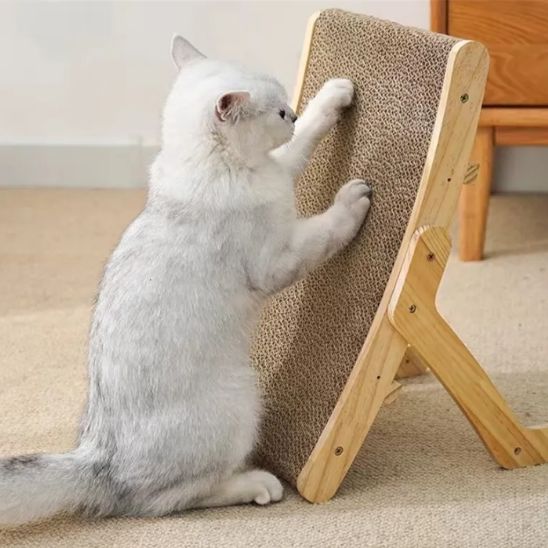 Griffoir en carton pour chat  Protecteur inclinable