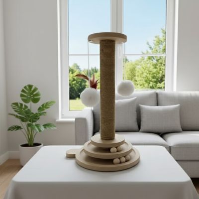 Griffoir pour chat Deluxe multi usage