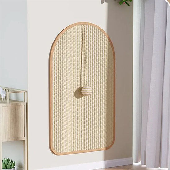 Griffoir chat tapis Design Cadre beige