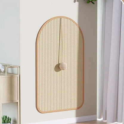 Griffoir chat tapis Design Cadre beige