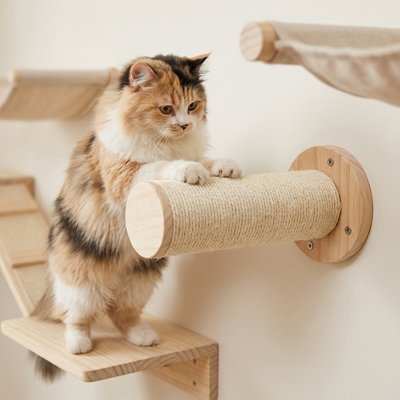 Arbre a Chat mural griffoir vertical