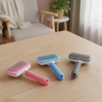 Brosse pour chat 3 couleur