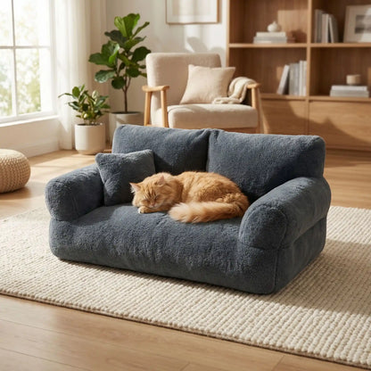 Canapé chat gris foncé | ConfoCanap™