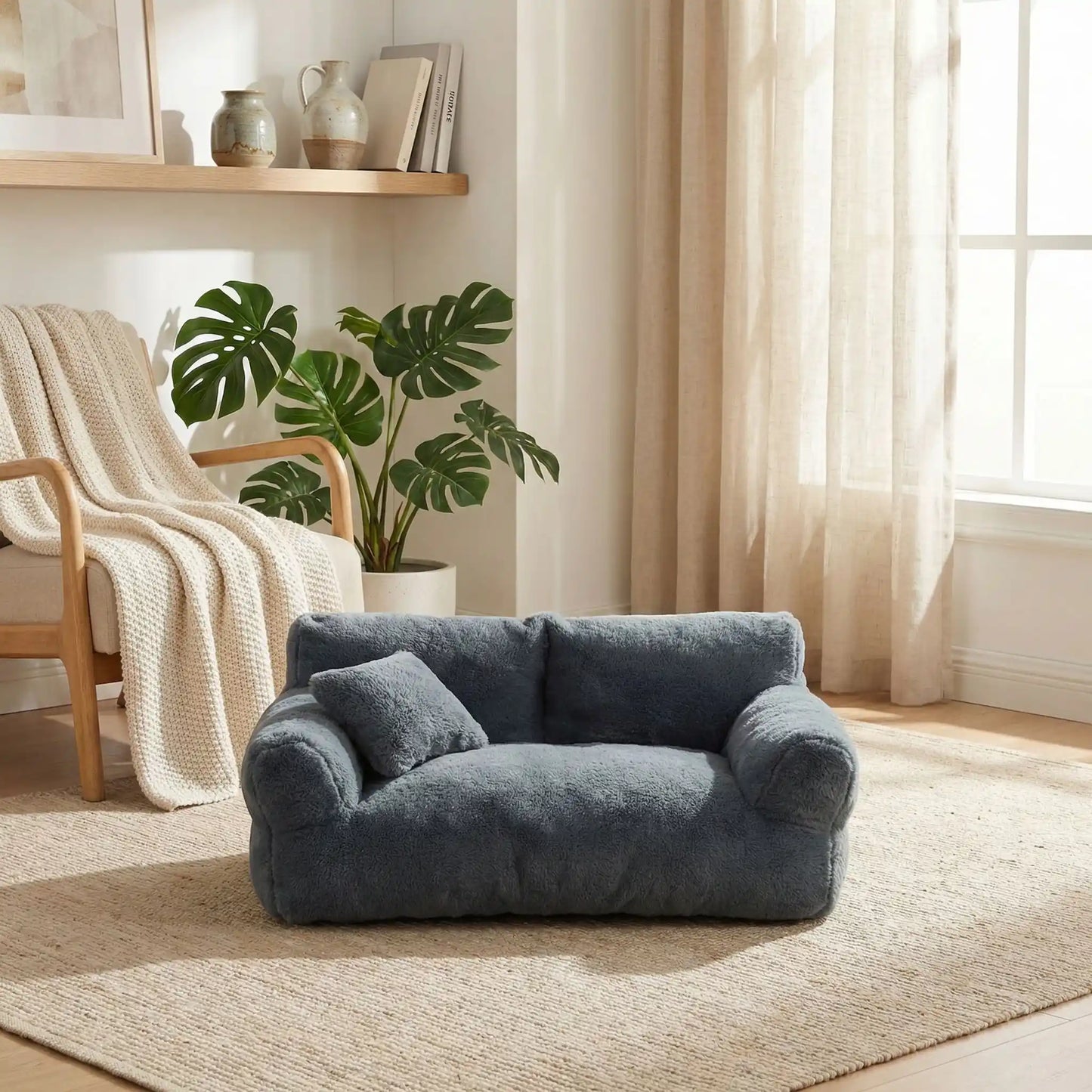 Canapé chat gris foncé | ConfoCanap™