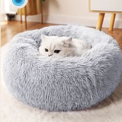 coussin à chat Gris