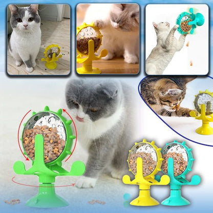 Distributeur de croquettes pour chat - Satisfaction Félin