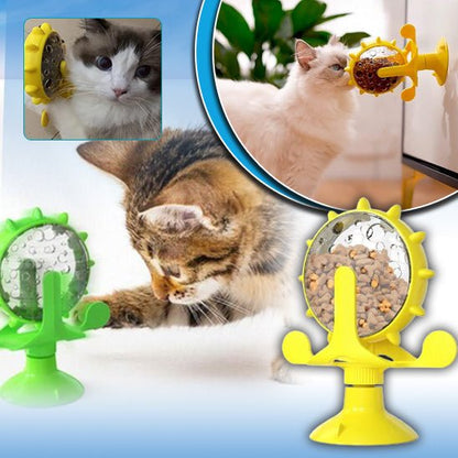Distributeur de croquettes pour chat - Satisfaction Félin