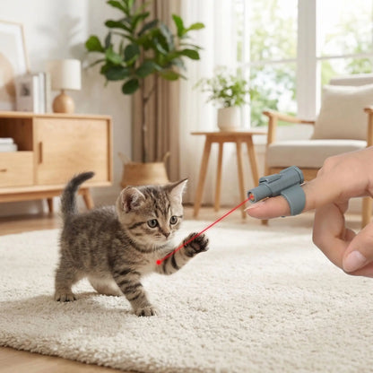 Laser pour chat | Bague Mains Libres