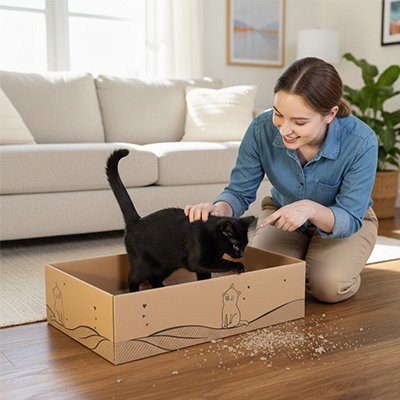 Griffoir carton chat 2