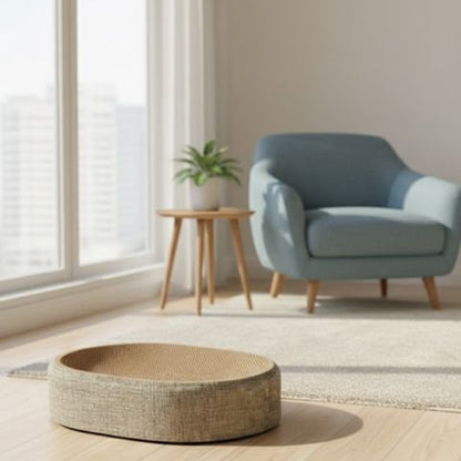 Griffoir chat beige