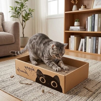griffoir Chat carton restistant
