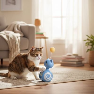 Jouet chat amusant
