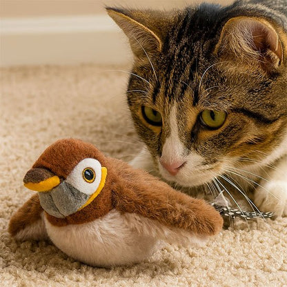 Jouet Chat interactif oiseau