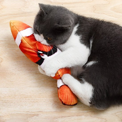 Jouet chat interactif poisson rechargeable