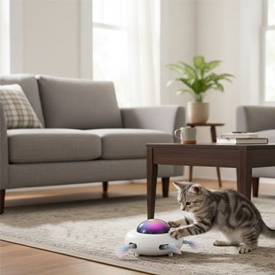Jouet chat interactif usb