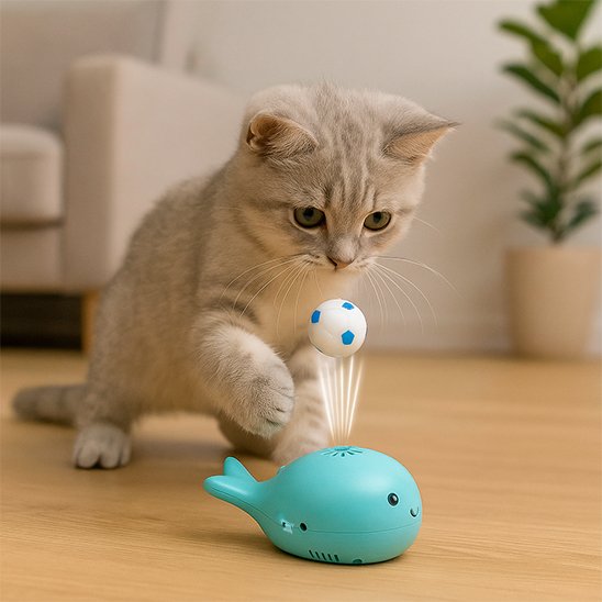 Jouet pour Chat baleine
