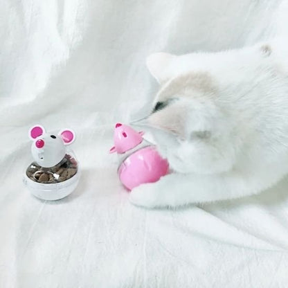 jouet pour chat distributeur de croquettes