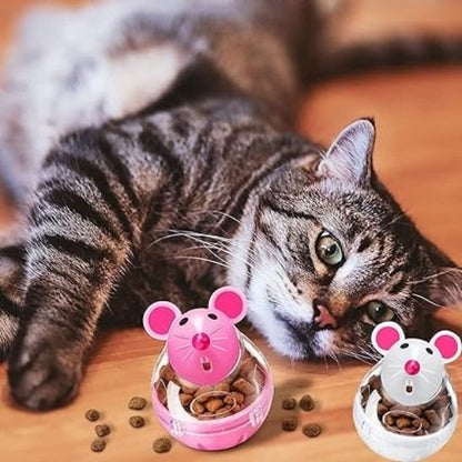 jouet pour chat distributeur de croquettes