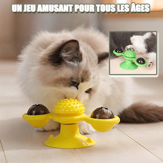 Jouet pour chat  Moulin à vent