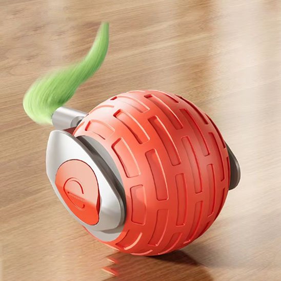 Jouets interactifs Chat orange