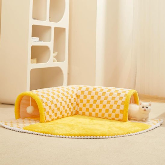 lit tunnel chat cadrié