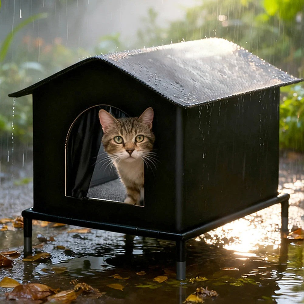 Niche extérieur pour chat | Cozy Refuge