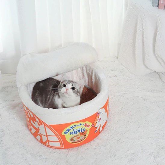 Maison pour chat douillet