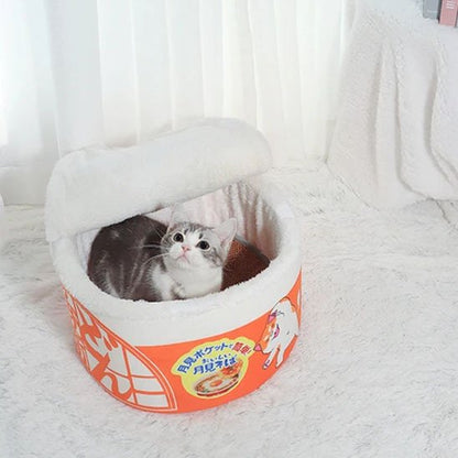 Maison pour chat douillet