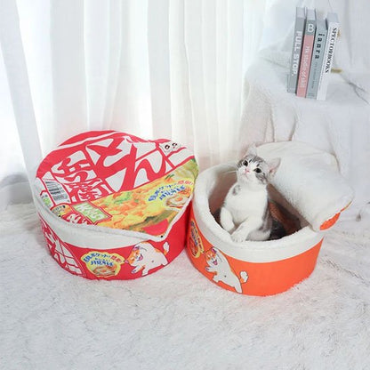 Maison pour chat nouille chinoise