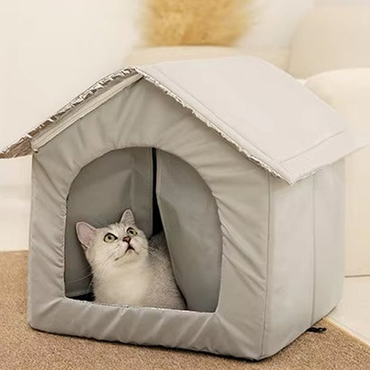 Niche extérieur pour chat ultra confort