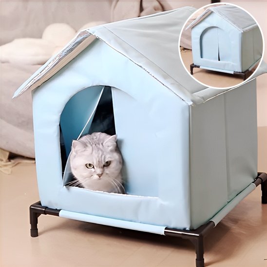 Niche extérieur pour chat