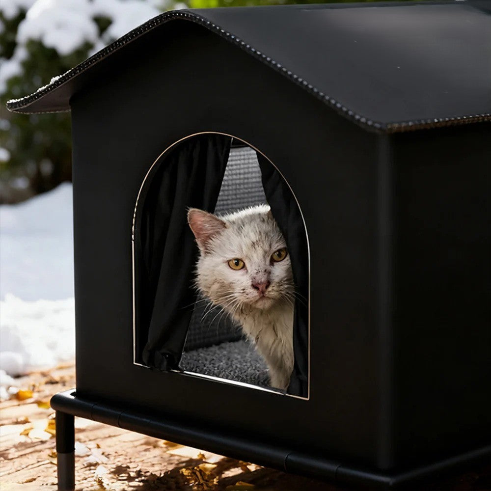 Niche extérieur pour chat | Cozy Refuge