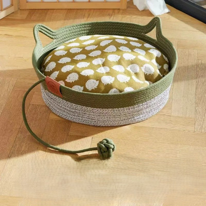 Panier en osier chat | Cosy Nature