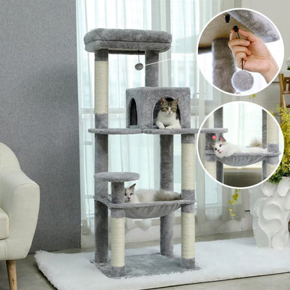 Arbre à chat | Multi-niveaux Élégant