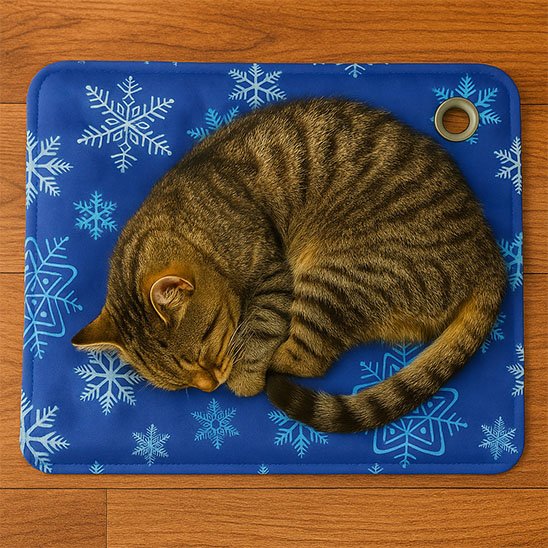 Tapis rafraichissant Chat remplie de gel