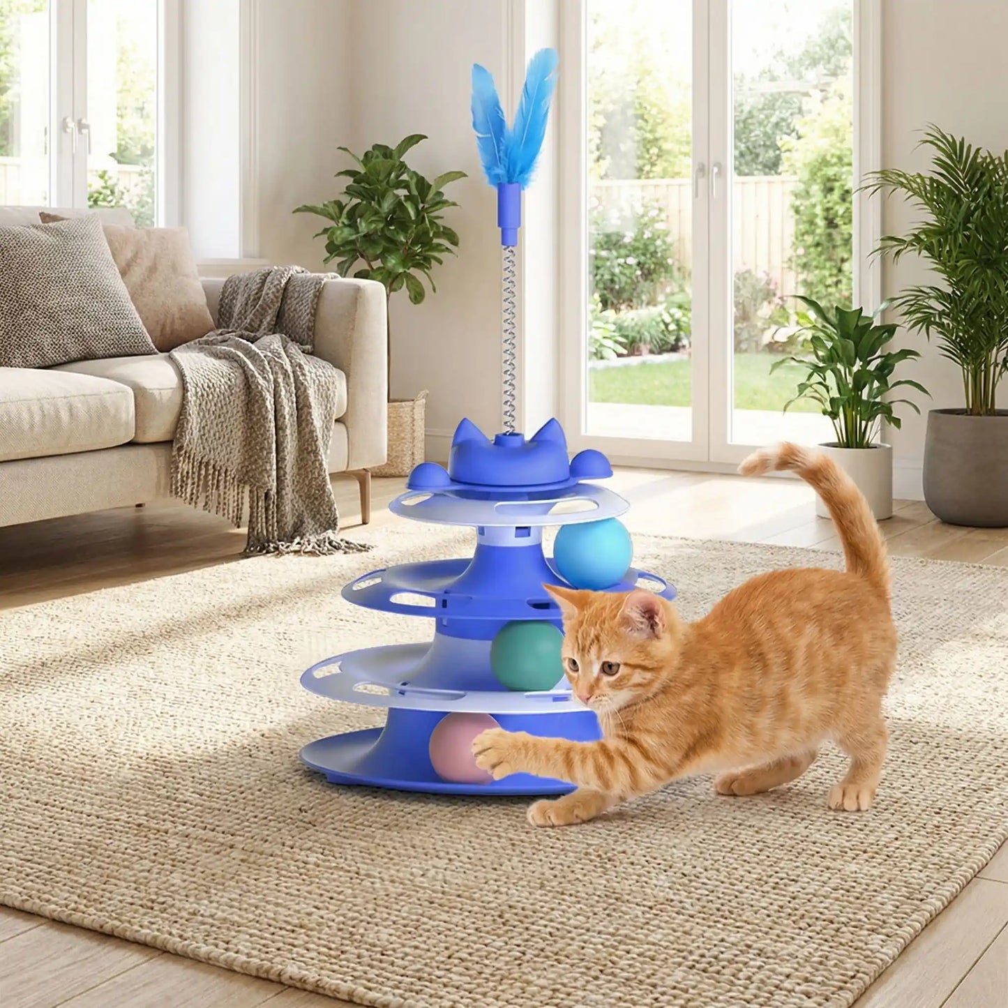 Tour à Balle Pour Chat | Instinct360™