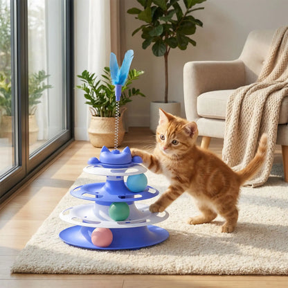 Tour à Balle Pour Chat | Instinct360™