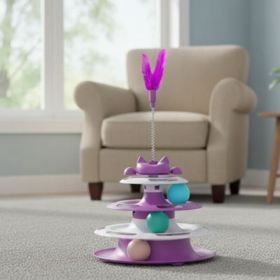 Tour à Balle Pour Chat | Instinct360™