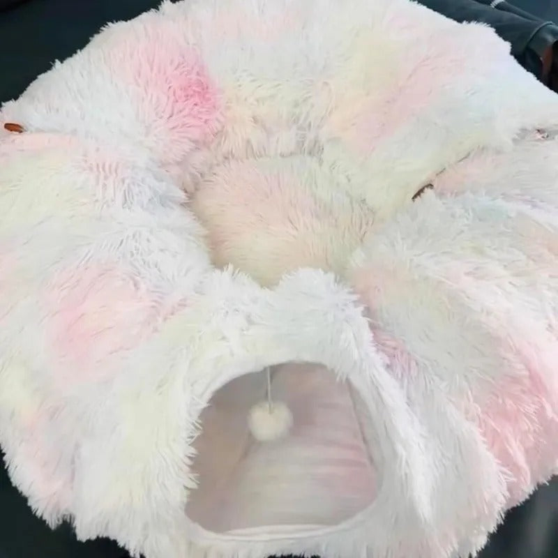 tunnel-pour-chat-arc-en-ciel